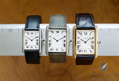 cartier tank dimensions.